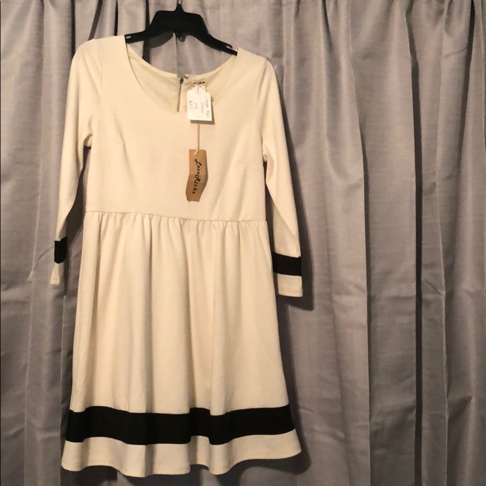 Cream Dress